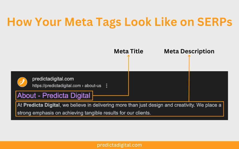 How Your Meta Tags Look Like On SERPs