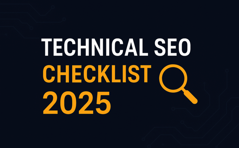 Technical SEO Checklist  X